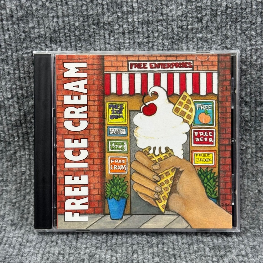 Coman Sproles Free Ice Cream CD Rock Blues Rock Atlantic Studios Myrtle Beach
